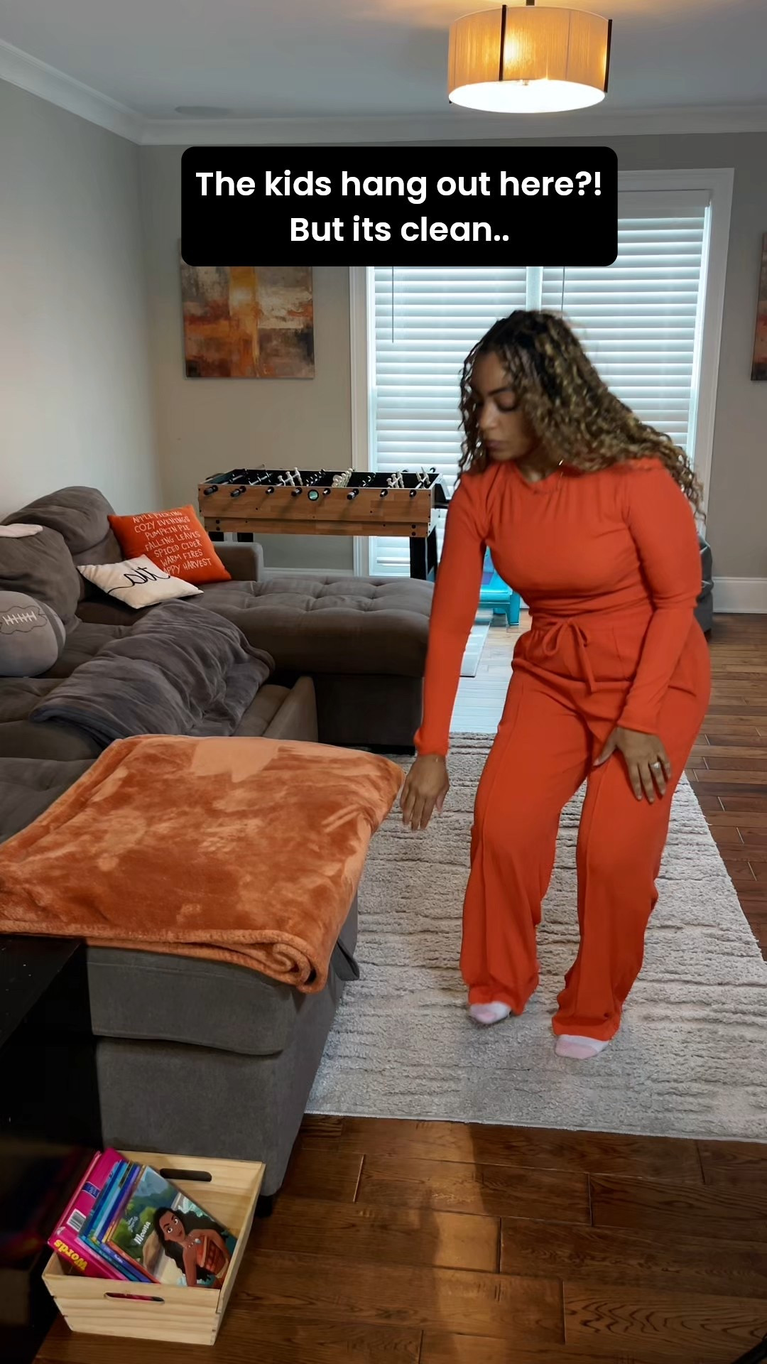 We like to hide things here 🫣😅 It’s bigger than it looks here and also pulls up and out to a sleeper! 

#LTKFamily #LTKKids #LTKHome