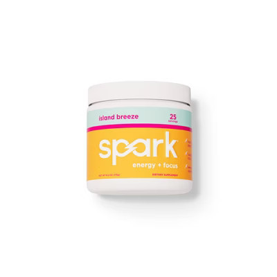 Spark Energy + Focus Drink Mixes Canister - Island Breeze - 25 Servings | Target