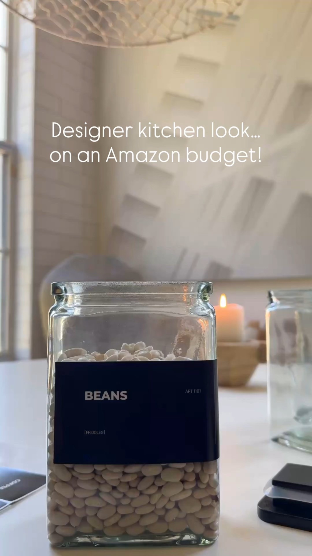 Kitchen organization and pantry goals! Love these aesthetic finds from Amazon! Designer look budget friendly price. Great gift idea too! 

#LTKCyberWeek #LTKHome #LTKfoodie