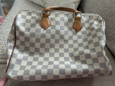 louis vuitton speedy 30 damier azur | eBay US