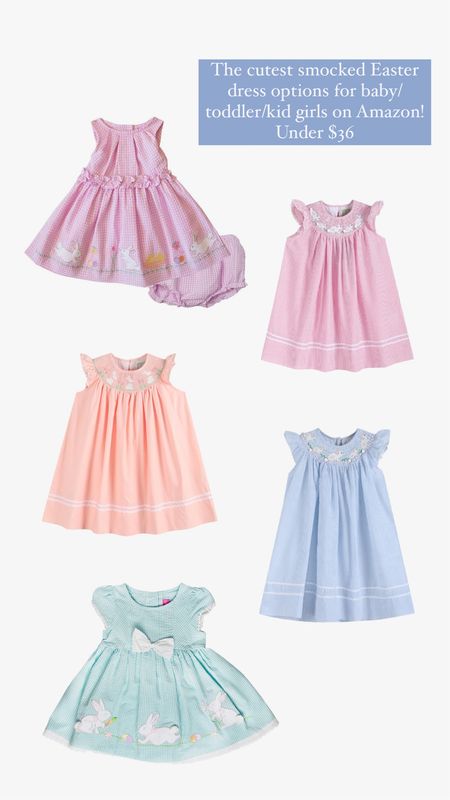 Smocked baby girl Easter dress
Toddler girl Easter dress

#LTKbaby #LTKfamily #LTKkids