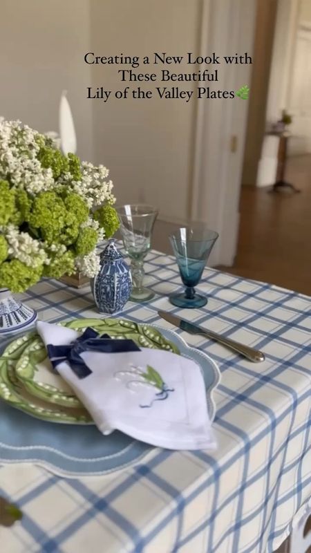 A Blue and White Soring Tablescape is a beautiful classic to sit around for any celebration!💙
#lilyofthevalleytheme #blueandwhitetablescape #springtable #springtablescape #eastertable #eastertabkescape #lilyofthevalleyplates
#blueandwhite table

#LTKSpringSale #LTKhome #LTKSeasonal