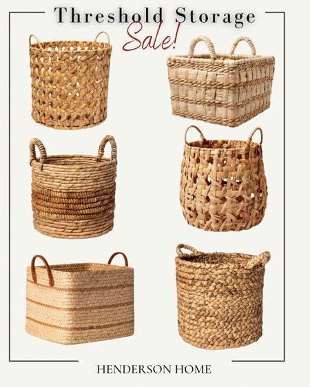 Threshold baskets on sale this week at Target !


Storage. Baskets. Storage baskets. Threshold baskets. Studio McGee basket. 

#LTKfindsunder50 #LTKhome