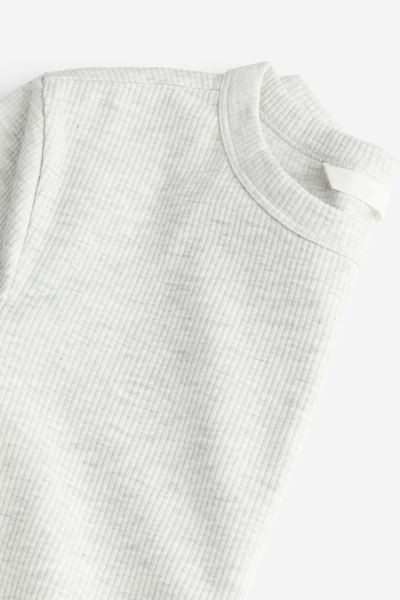 Ribbed T-shirt | H&M (US + CA)