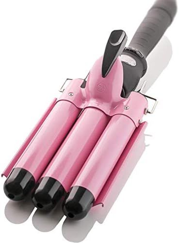 Amazon.com: Alure Three Barrel Curling Iron Wand with LCD Temperature Display - 1 Inch Ceramic To... | Amazon (US)