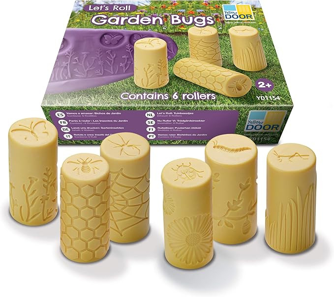 Yellow Door Let's Roll,Garden Bugs, Set of 6 | Amazon (US)