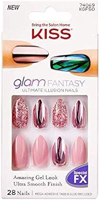 Kiss Glam Fantasy Ultimate Illusion 28 Nails KGF50 | Amazon (US)