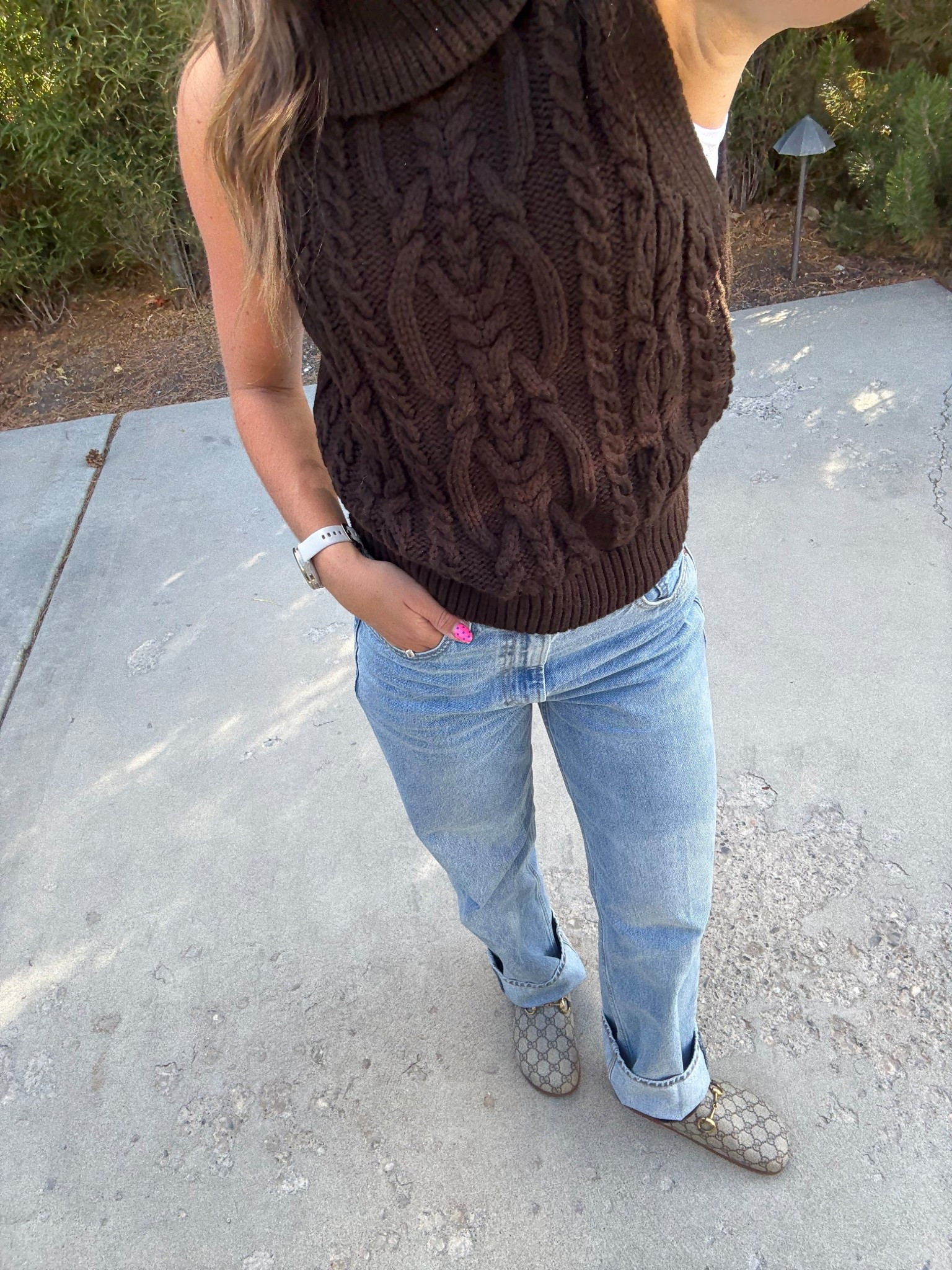 ootd🤎 sweater is from zara last year but i linked similar! 

#LTKStyleTip #LTKFindsUnder100 #LTKSeasonal