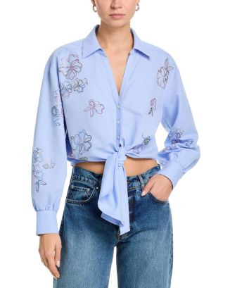 Cinq à Sept Blooming Linework Marianna Top | Bloomingdale's Cinq à Sept | Bloomingdale's (AU)