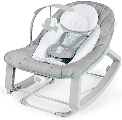 Ingenuity Keep Cozy 3-in-1 Grow with Me Vibrating Baby Bouncer, Seat & Infant to Toddler Rocker, ... | Amazon (US)