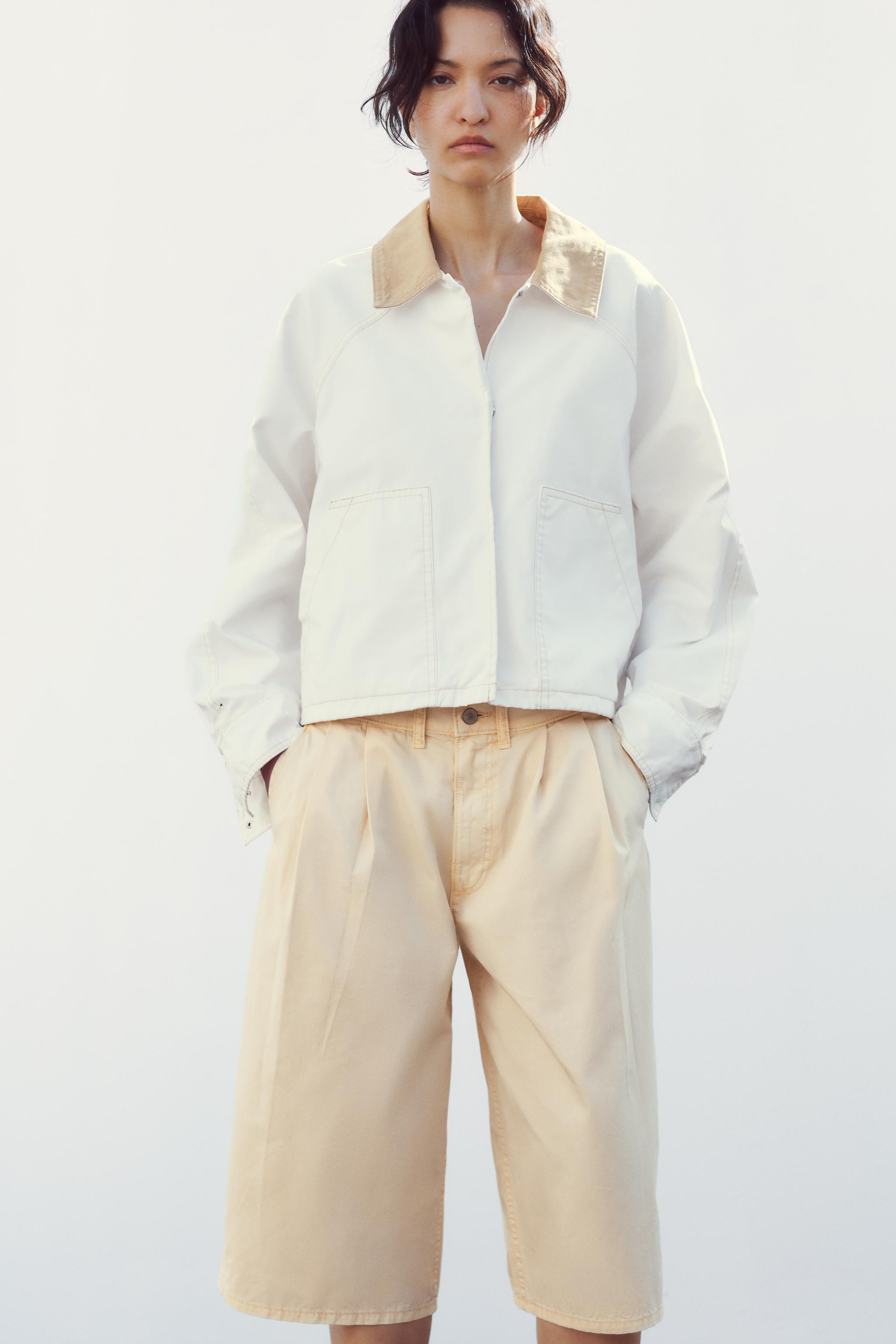 PLEATED JORTS | Zara US