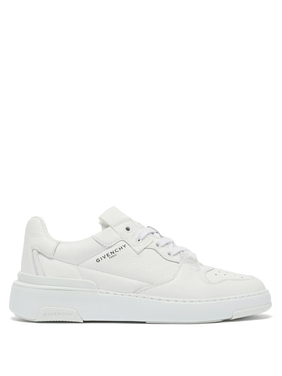 Panelled leather trainers | Givenchy | Matches (US)