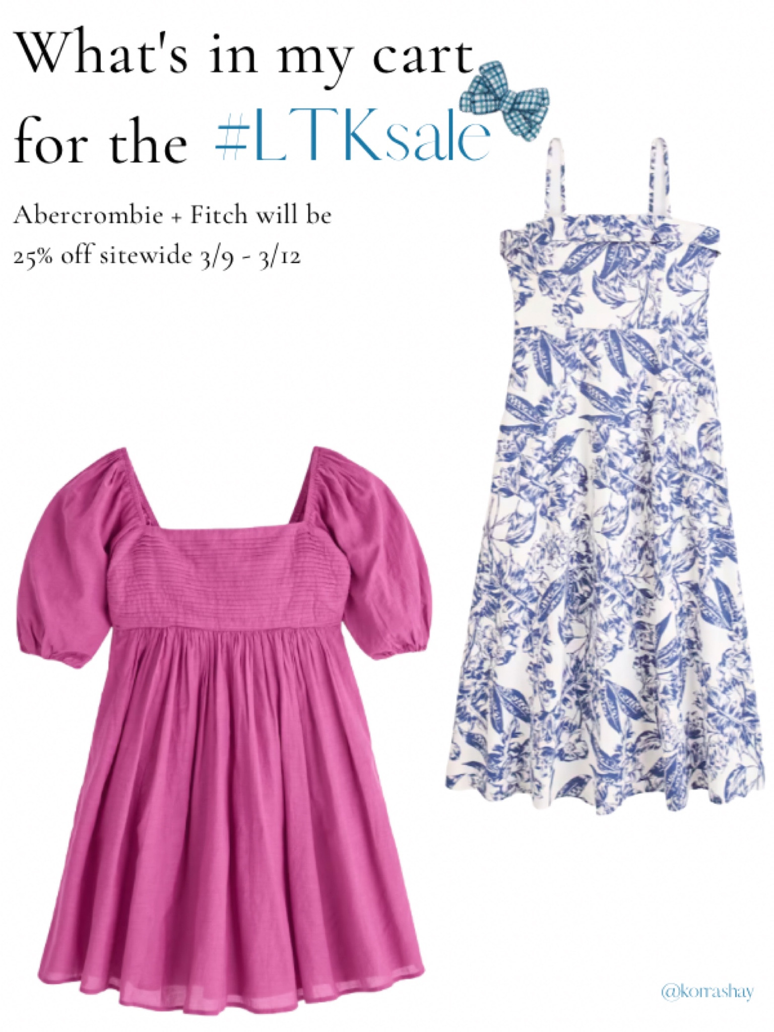 LTKsale what’s in my cart! Abercrombie + Fitch will be 25 percent off from March 9th to 12th 💕 so get your carts planned and ready to jump on these amazing deals!

#LTKFind #LTKSale #LTKstyletip