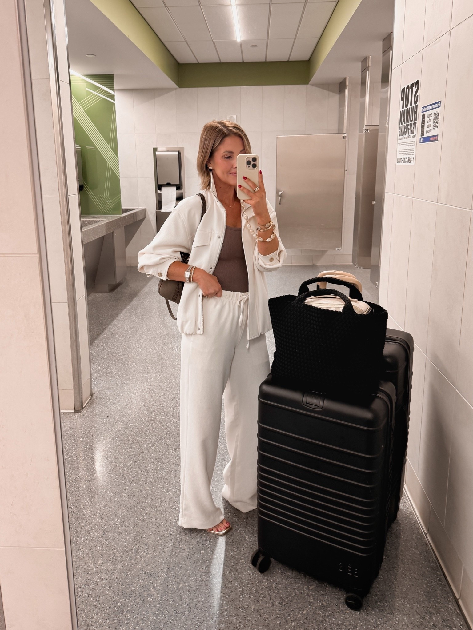 XS jacket / XS regular pants / XS tank

#LTKootd #LTKCon #LTKTravel