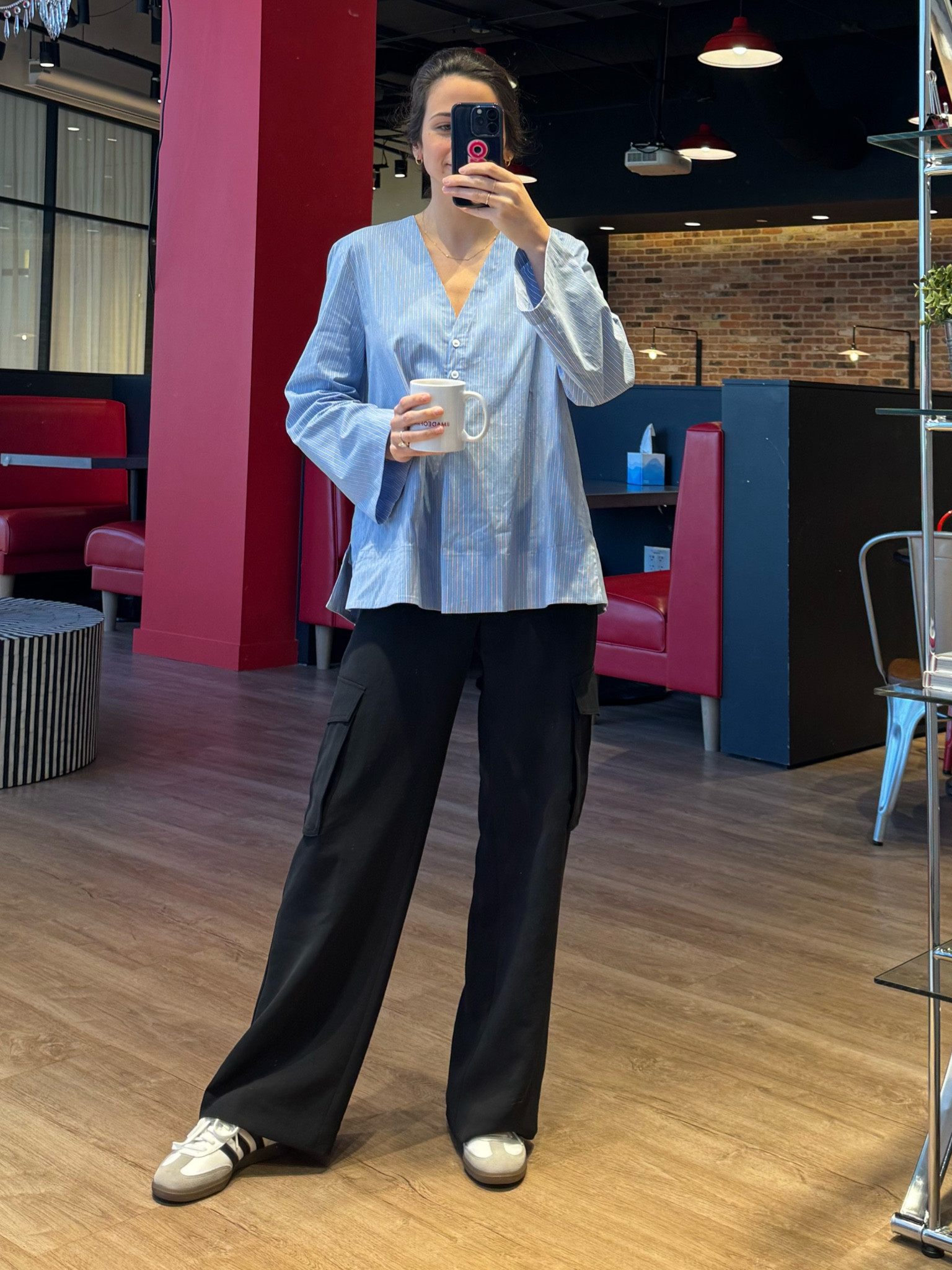 Can’t stop wearing Aritzia cargo pants and poplin tops to work! 

#LTKSeasonal #LTKworkwear #LTKstyletip