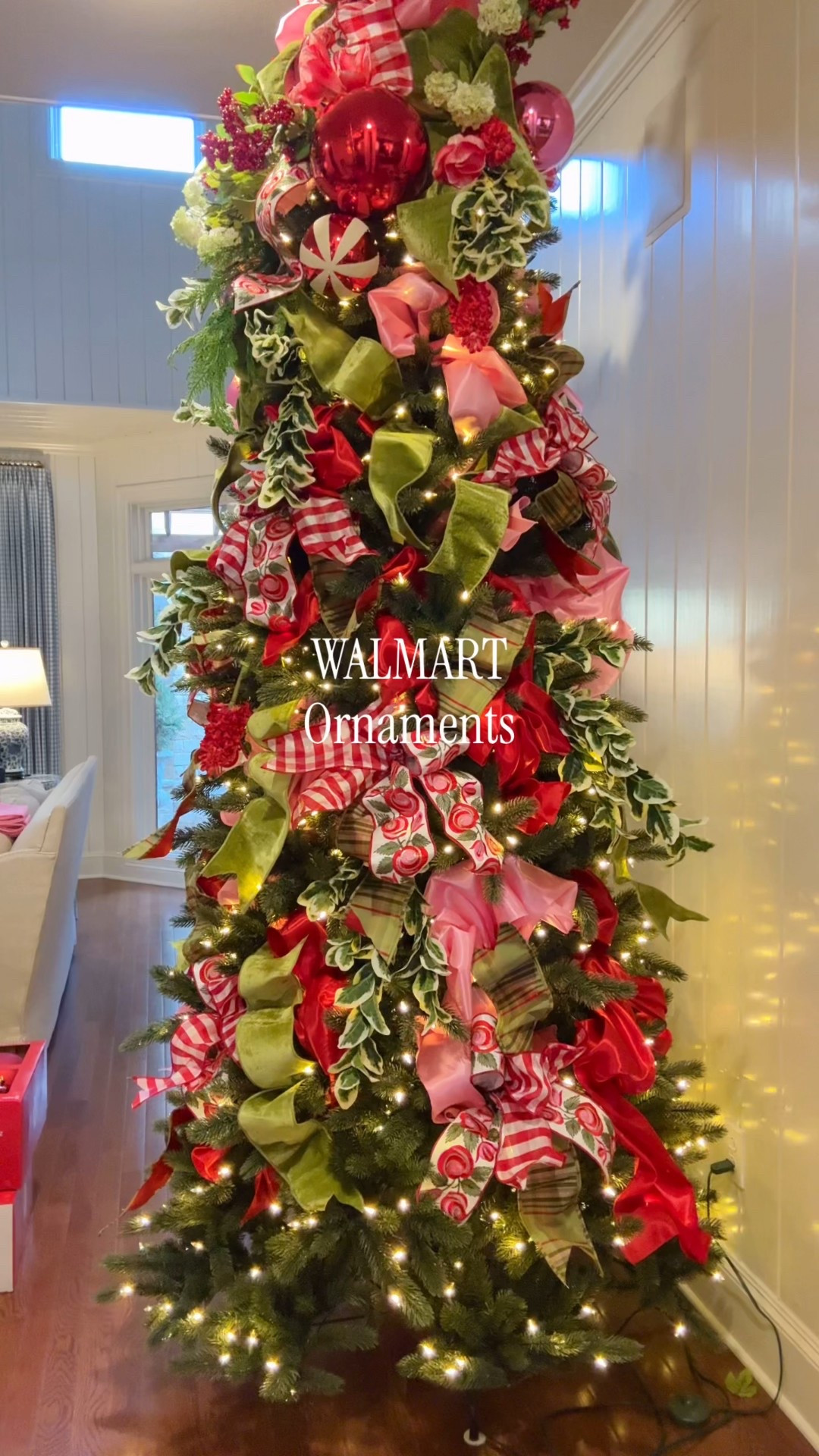 These Walmart ornaments are selling out quickly so don’t dilly dally! I did find all of these at my local store so try that if they’re sold out online.

The colors of velvet ornaments I used in my garland are beige, and light brown.

Happy decorating!🎄

#LTKHome #LTKHoliday