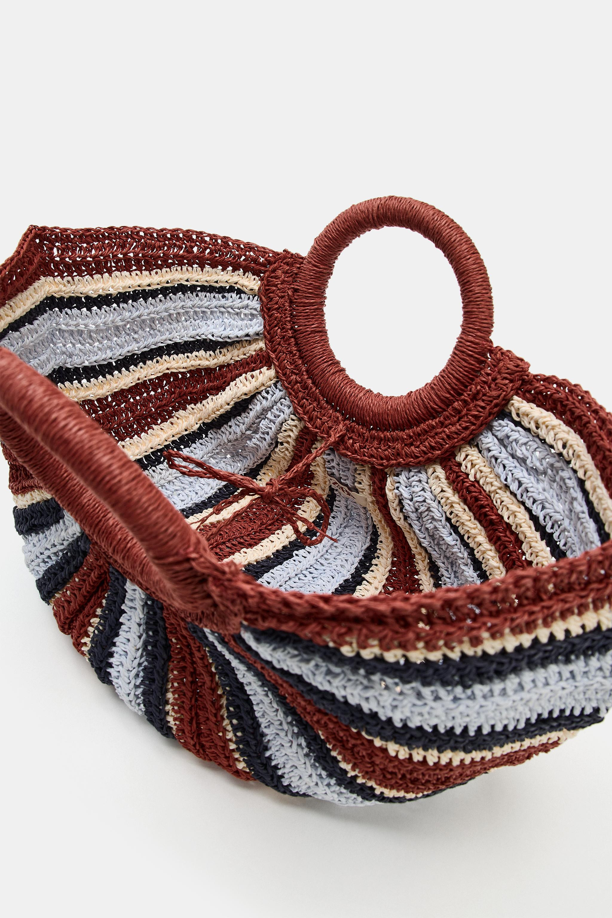 BRAIDED EFFECT HANDBAG | Zara UK