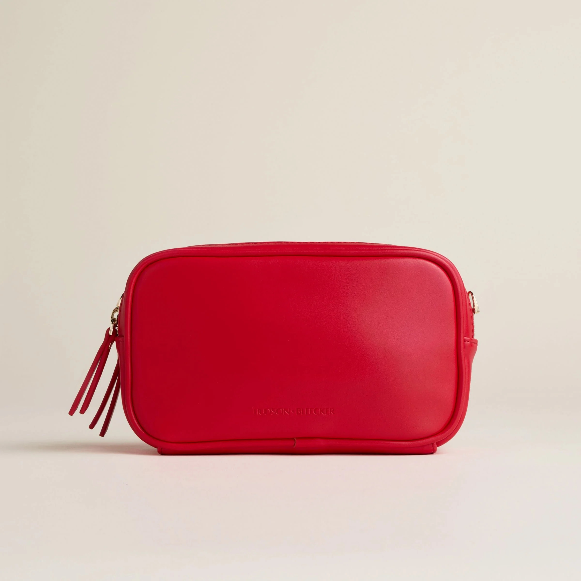 Red Latitude Beauty Bag | Hudson + Bleecker | Travel Beauty Case | Hudson+Bleecker