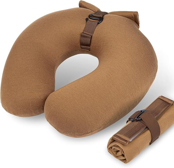Neck Pillow Airplane, neck pillow for traveling, Neck Support Sleeping Essentials, Single-Breath ... | Amazon (US)