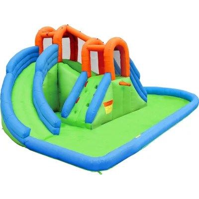 Inflatable Island Bounce House | Wayfair North America