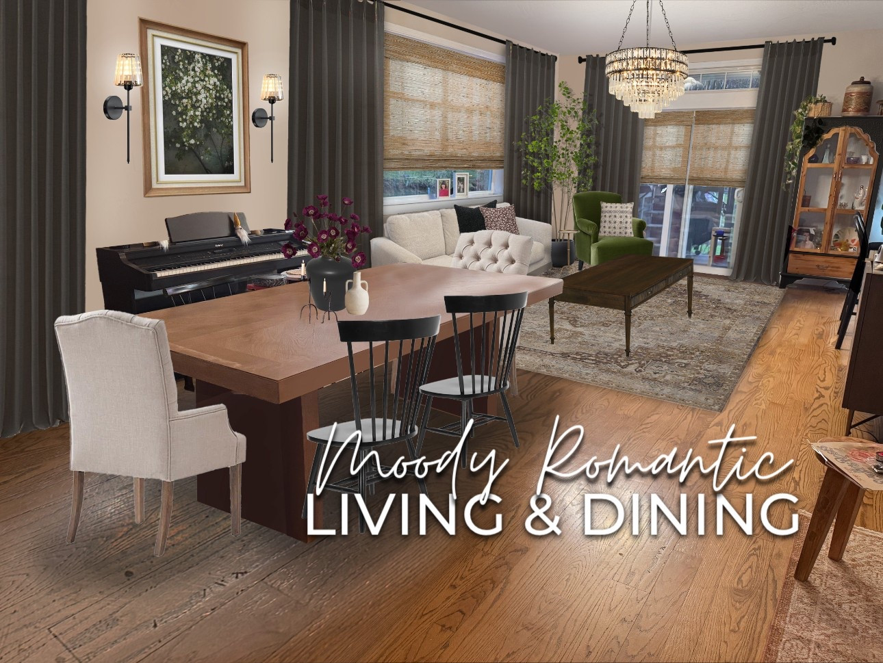 Designed by Brandy 
Moody Romantic Living & Dining 

#LTKHome #LTKStyleTip #LTKFamily