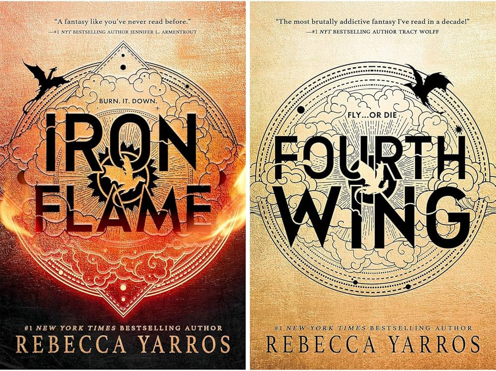 The Empyrean Serise, Fourth Wing and Iron Flame. Set of 2 Books | Amazon (US)