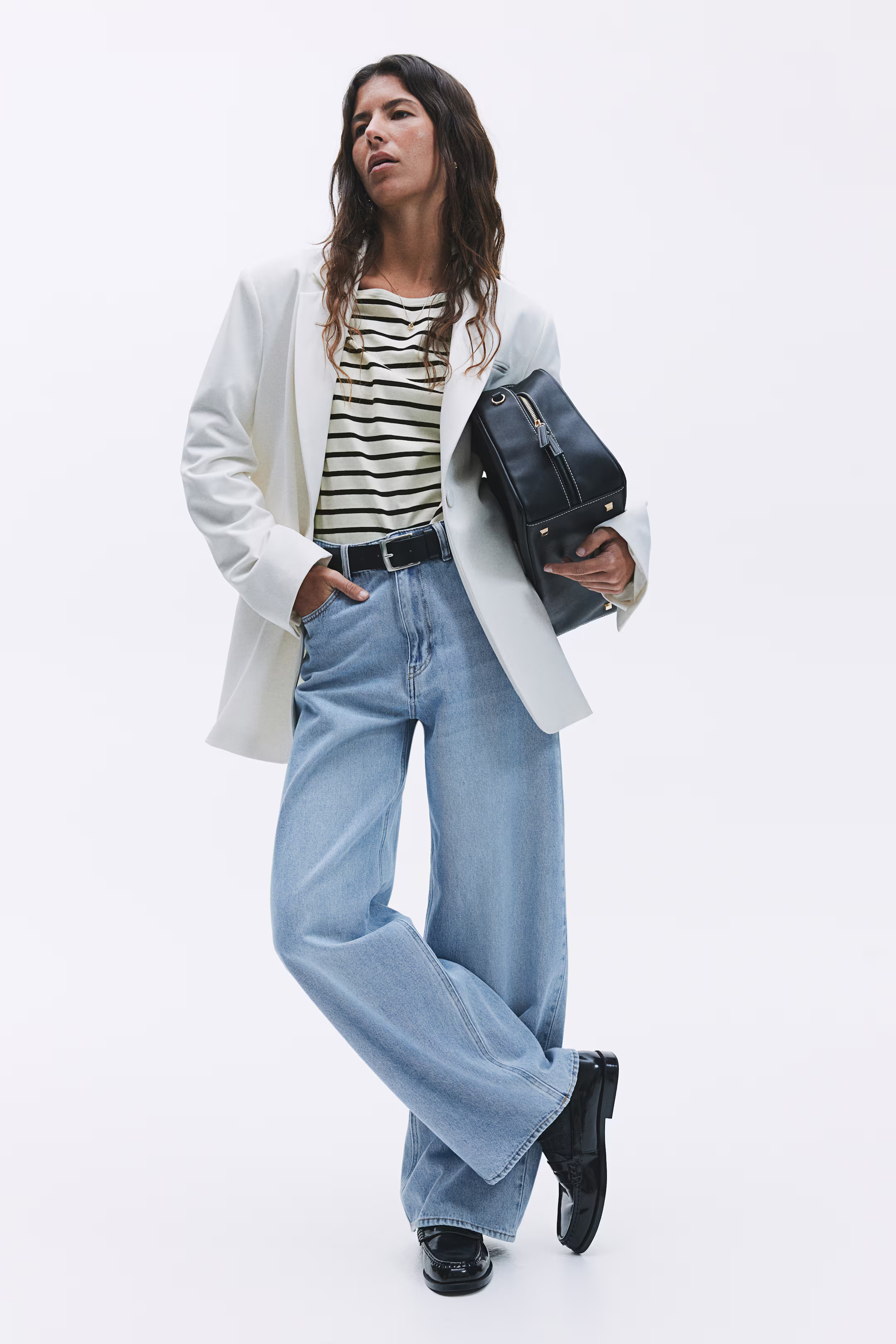 Boat-neck cotton top | H&M (UK, MY, IN, SG, PH, TW, HK)