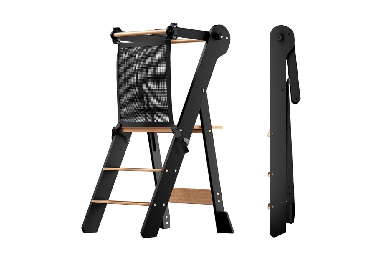 Toddler kitchen helper/ stool - folds compact and sturdy


#LTKHome #LTKFamily #LTKKids