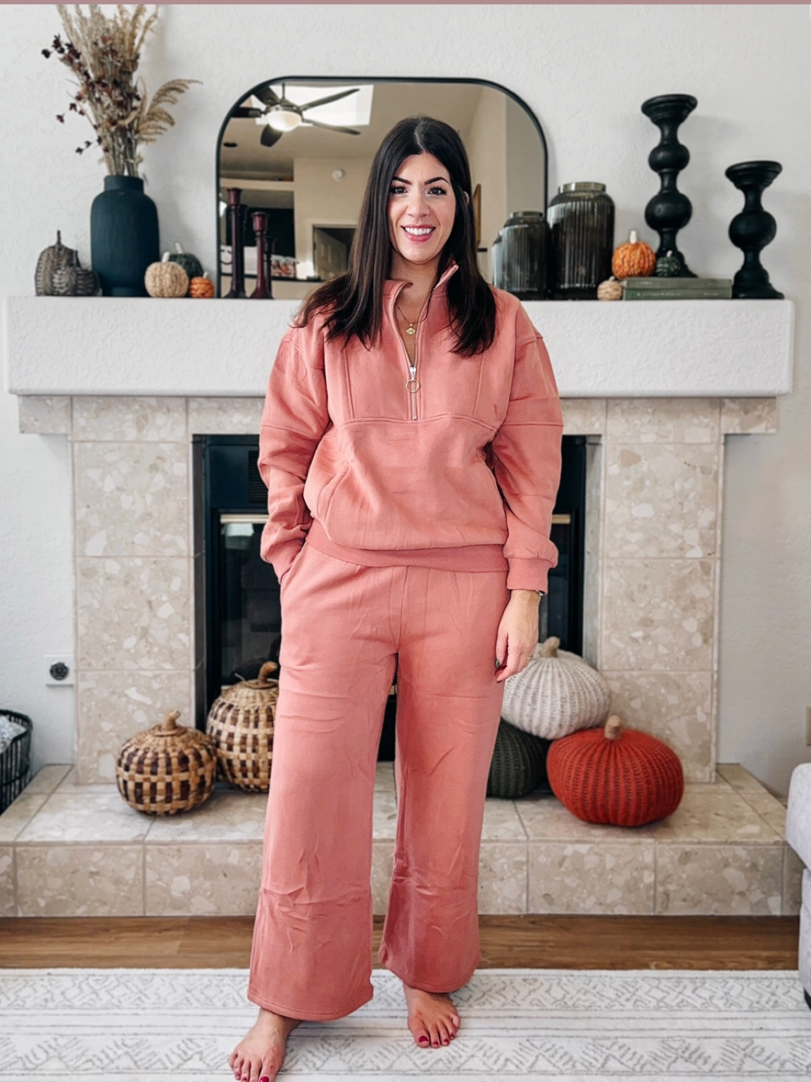 Two piece lounge- large (size up for length)
Slippers-tts 
My blanket is old 😂

#LTKover40 #LTKstyletip #LTKmidsize