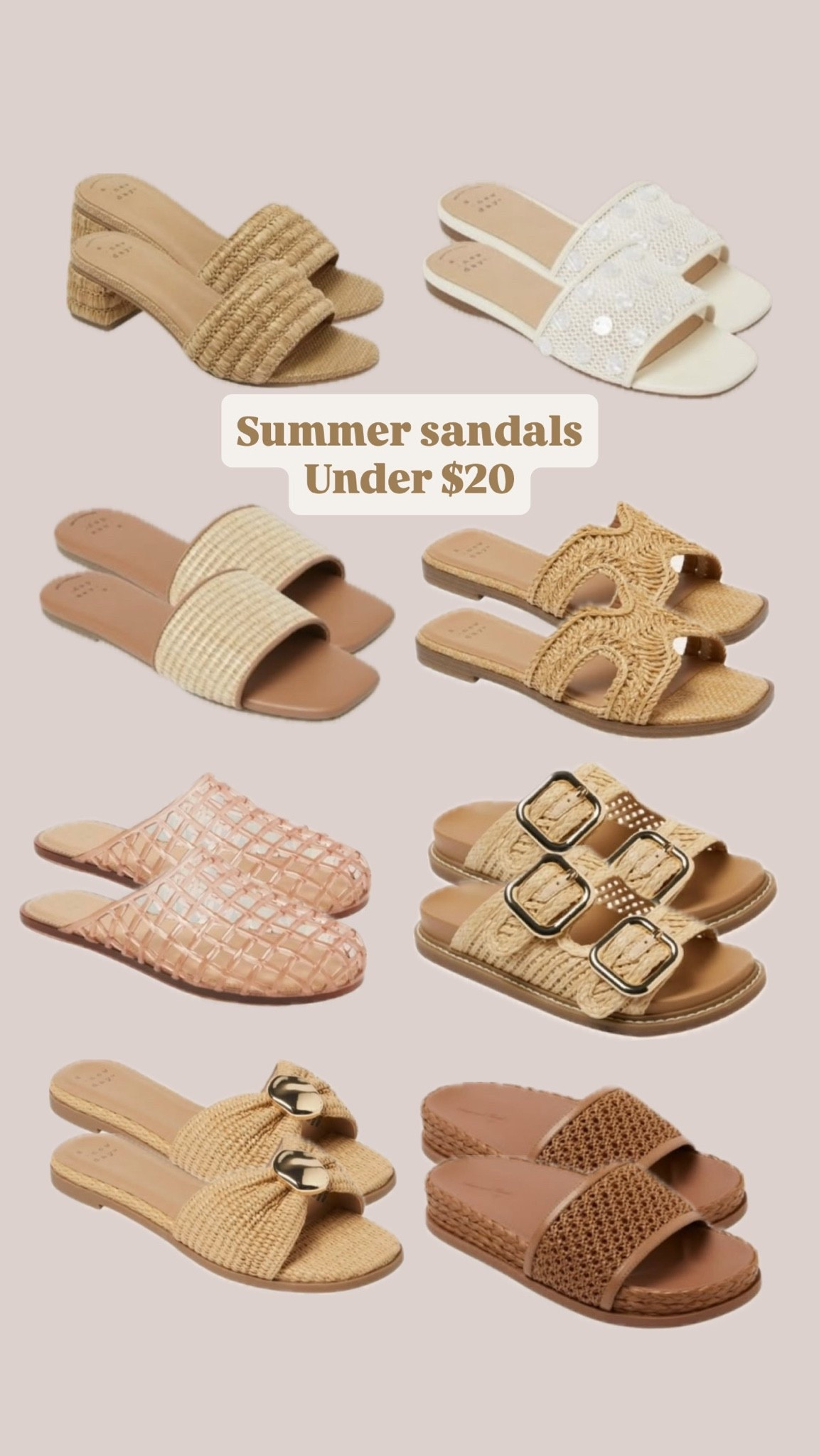 Summer sandals
Trending
Memorial Day sale
Target finds

#LTKsummer #LTKsale #LTKshoes