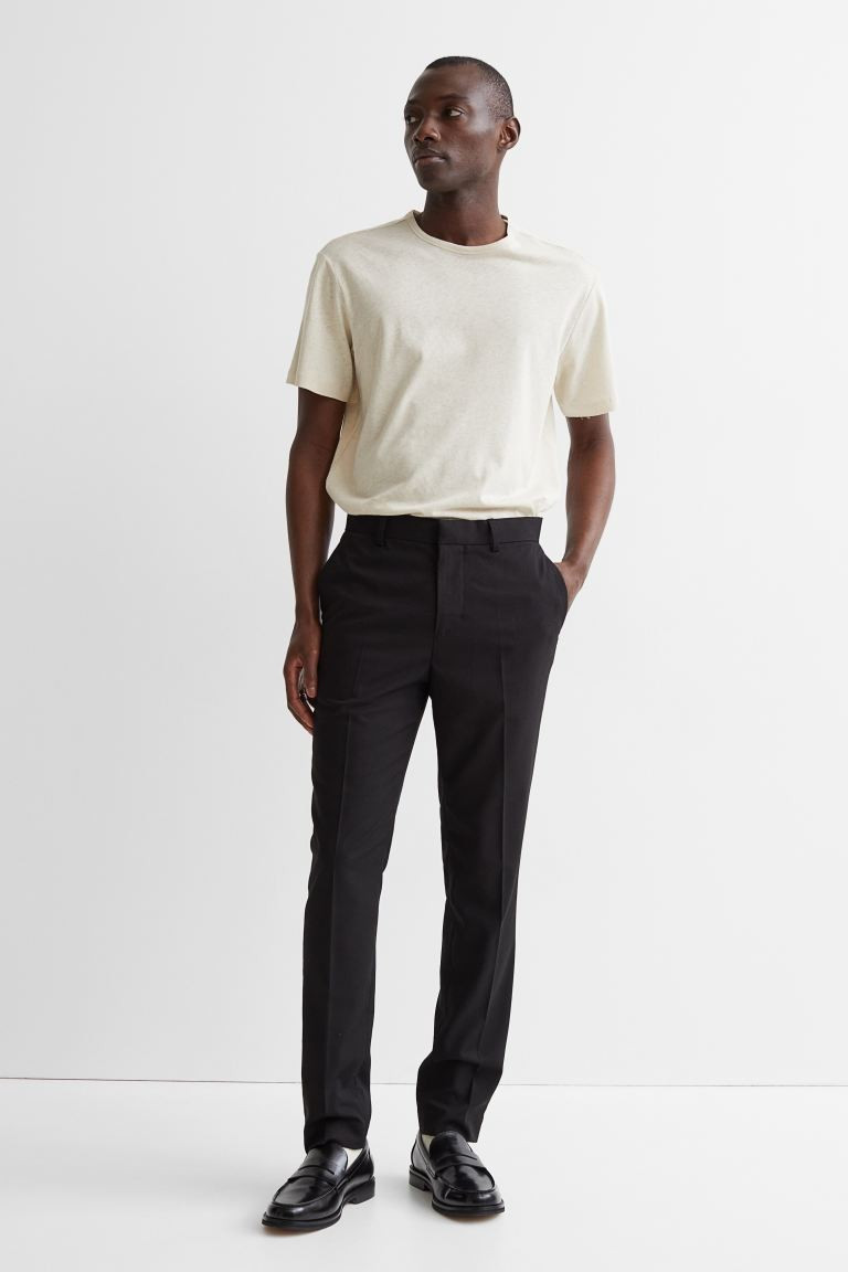 Skinny Fit Suit Pants | H&M (US + CA)