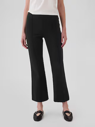 High Rise Double Knit Crop Kick Pants | Gap (US)