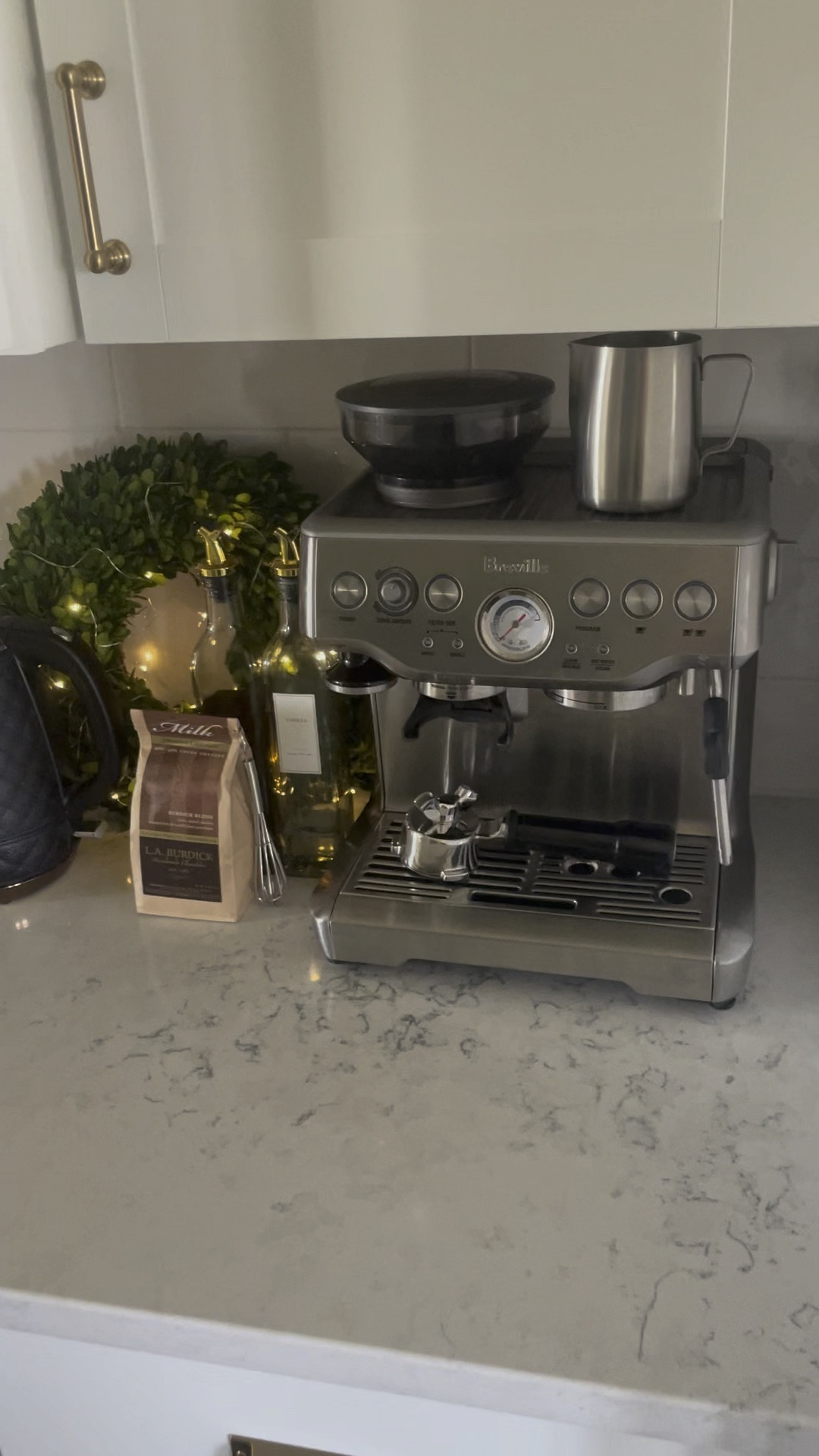 Can’t believe it took me five years to add some sliders to our espresso machine! Makes a world of difference when I need to refill the water or add beans! Would make a great stocking stuffer!

#LTKhome #LTKSeasonal #LTKHoliday