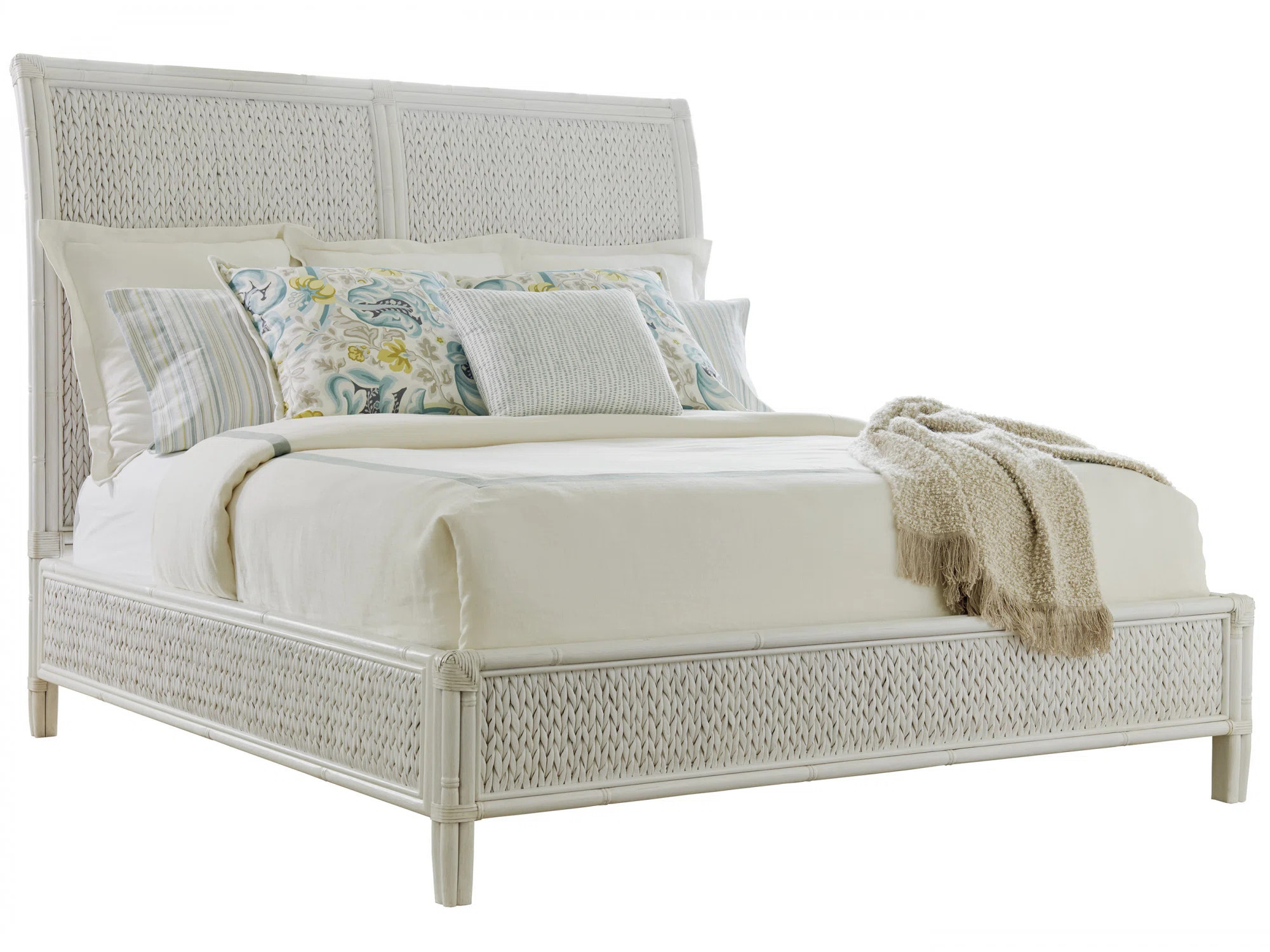 Ocean Breeze Siesta Key Woven Headboard | Perigold