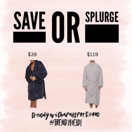 #savesplurge save splurge #trendy #robe #ootd 

#LTKGiftGuide #LTKSeasonal #LTKunder50