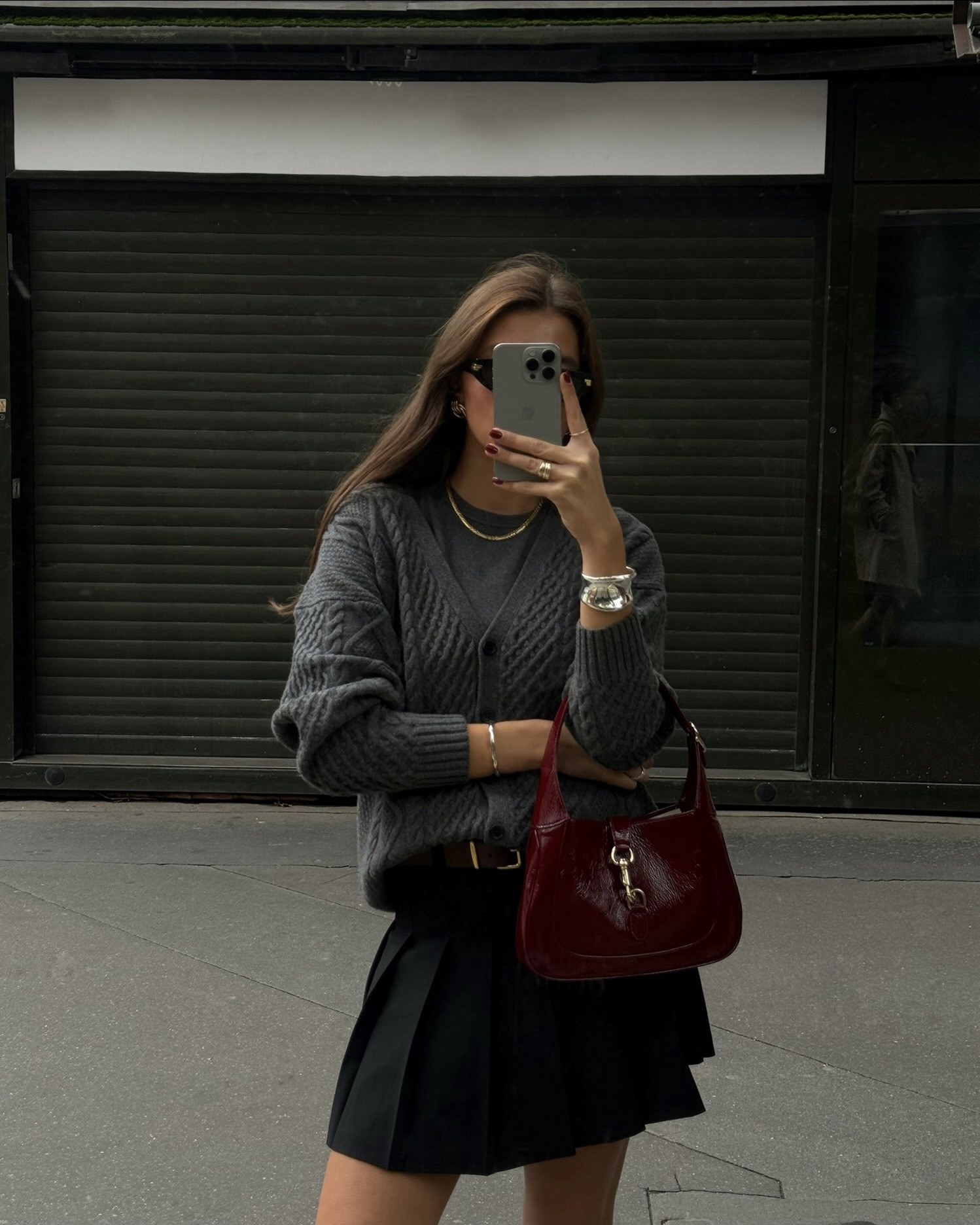 grey and burgundy 🤝🏻

#greyandburgundy #falloutfit #fallinspo #cardigan #preppy #artizia 

#LTKeurope #LTKfrance #LTKautumn