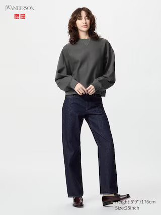 WOMEN'S JW ANDERSON STRAIGHT JEANS | UNIQLO AU | Uniqlo Australia