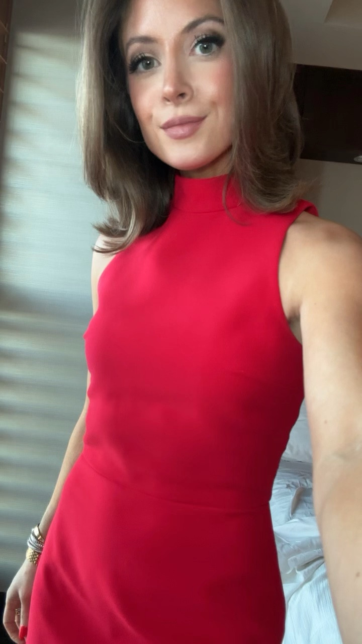 revolve red mini dress (tts, xs - MY FAV)
jessica simpson gold heels (tts)

#LTKstyletip #LTKHoliday