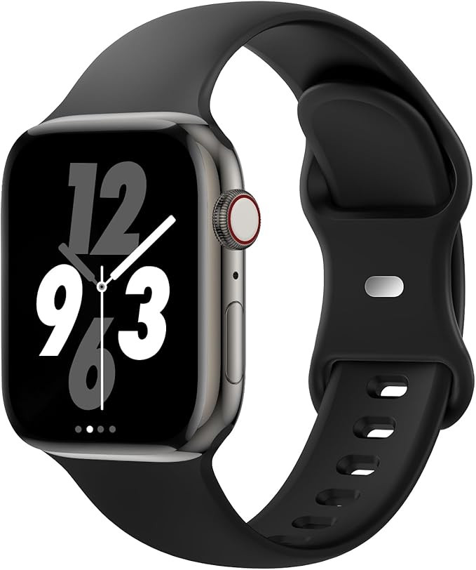 Sport Band Compatible with Apple Watch 38mm 40mm 41mm 42mm 44mm 45mm 46mm 49mm, Replacement Soft ... | Amazon (US)