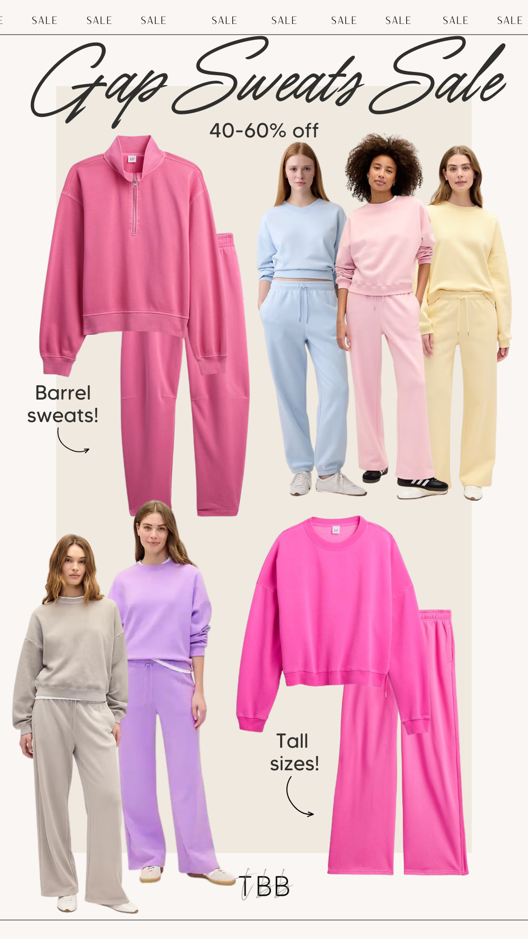  
My favorite picks from the Gap Sweats & Sweaters sale! So many fun colors, styles, and tall sizes! Loving the barrel sweats look 🩷
 

#LTKTall #LTKBump #LTKootd