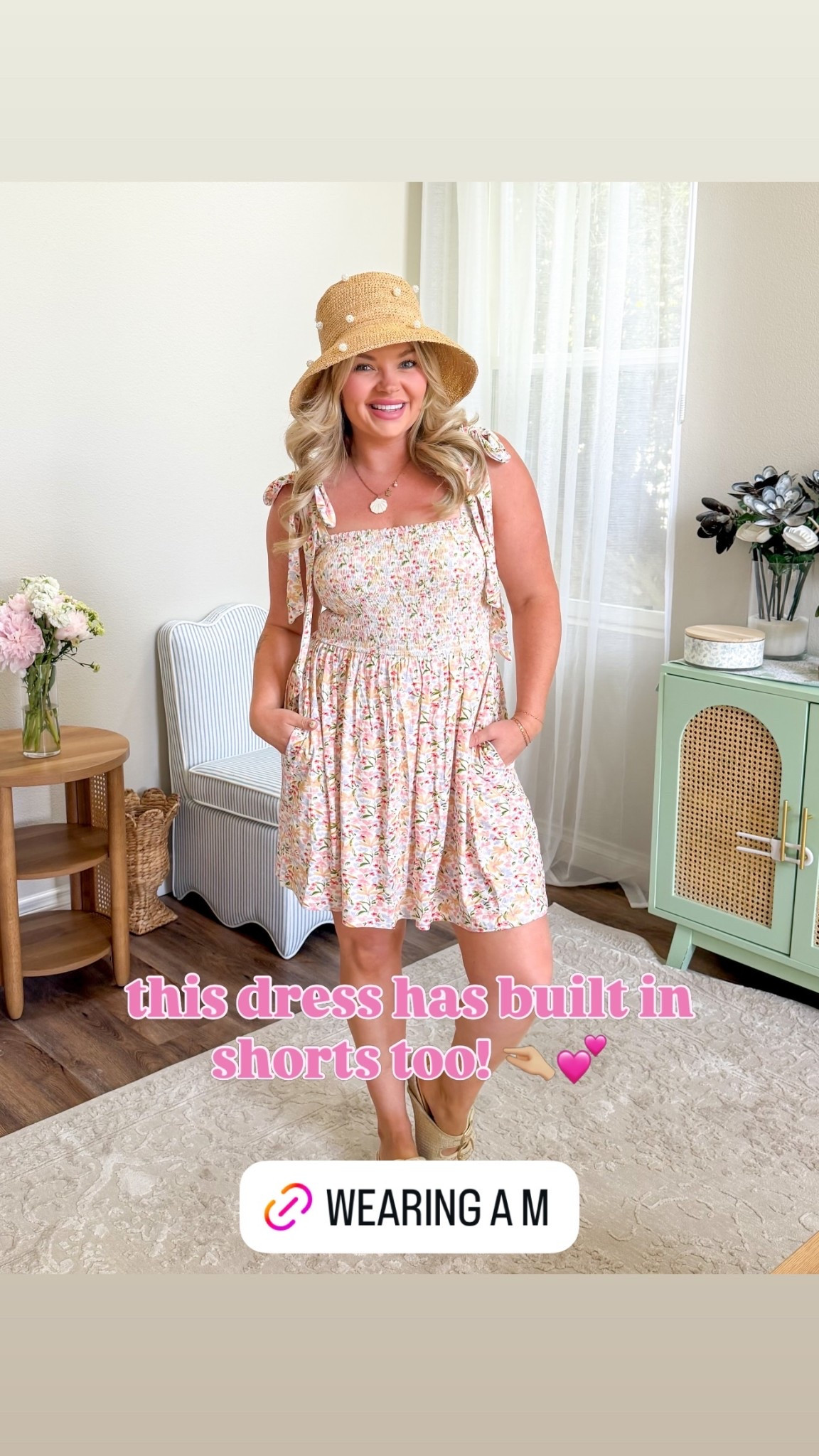 The cutest little floaty, floral dress with shorts underneath! Perfect for summertime!!

#LTKSeasonal #LTKMidsize