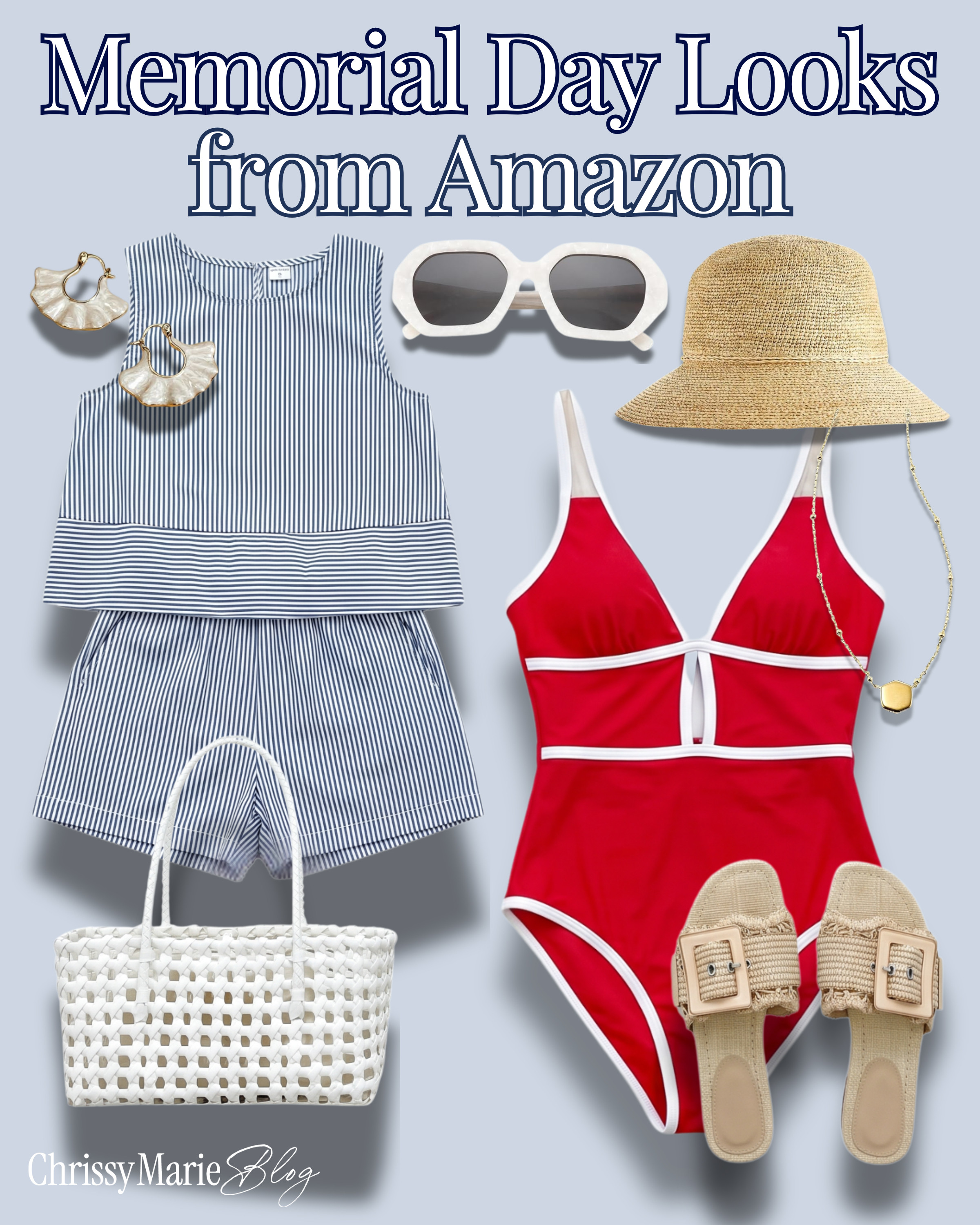 Memorial Day outfit ideas that actually look good. All from Amazon, all affordable and all ready to wear this weekend. 

 #LTKgrwm #LTKootd #LTKSwim