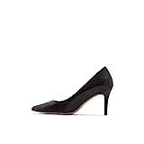 ALDO Women's Coronitiflex Dress Heel Pump, Black Leather, 5 | Amazon (US)
