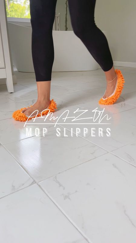 Amazon Home Finds. Love these mop slippers. Great for avoiding footprints when mopping the floors. Can be worn over shoes or alone. 

#LTKhome #LTKFind #LTKunder50
