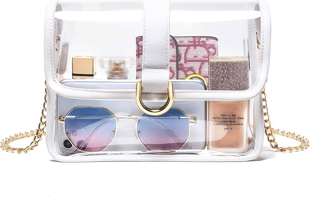 Vorspack Clear Purse - Clear Bag Stadium Approved Clear Crossbody Bag for Women for Concert Sport | Amazon (US)