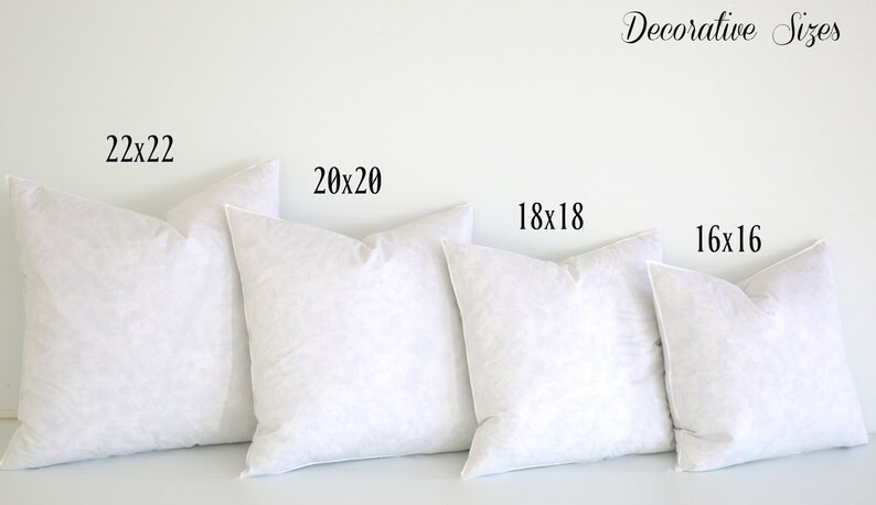 Down Pillow Inserts / Quality pillow inserts / Feather Pillow Inserts / Cheap Pillow Inserts /Sal... | Etsy (US)