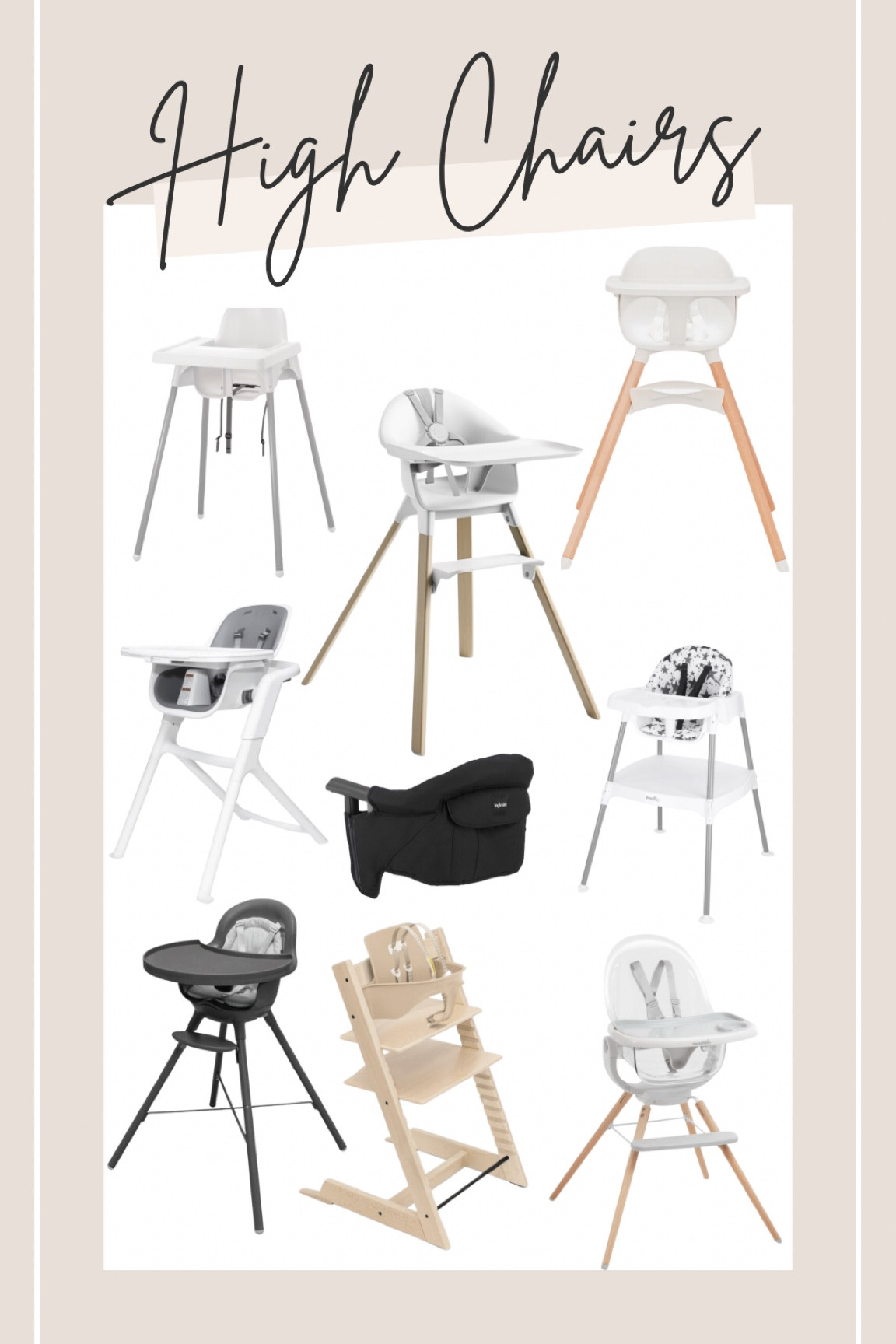 Highly recommended high chairs! 🤍

#LTKbaby #LTKfamily #LTKkids