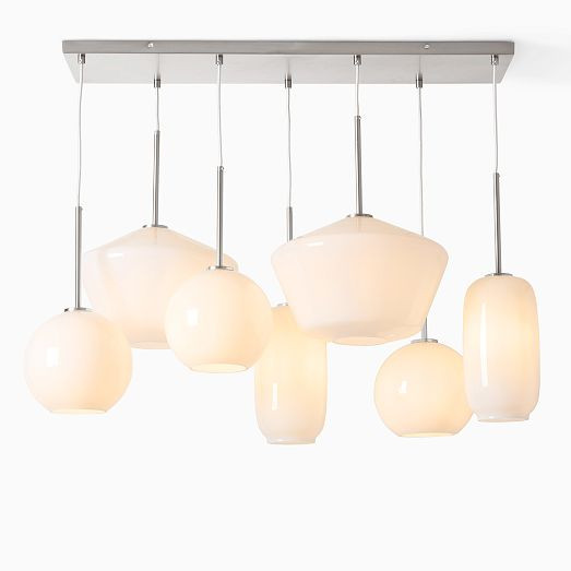 Sculptural 7-Light Multi Chandelier | West Elm (US)