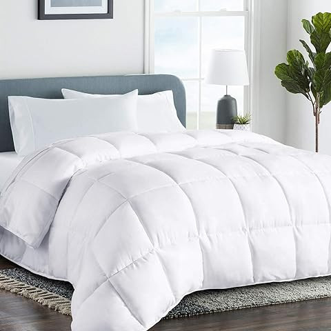 Buffy Cloud Cooling Comforter Queen/Full- White Comforter Queen for Hot Sleepers, Machine Washabl... | Amazon (US)