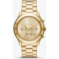 MK Oversized Slim Runway Gold-Tone Watch - Gold - Michael Kors | Michael Kors (UK)